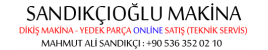 SANDIKÇIOĞLU MAKİNA SANDIKÇIOĞLU MAKİNA